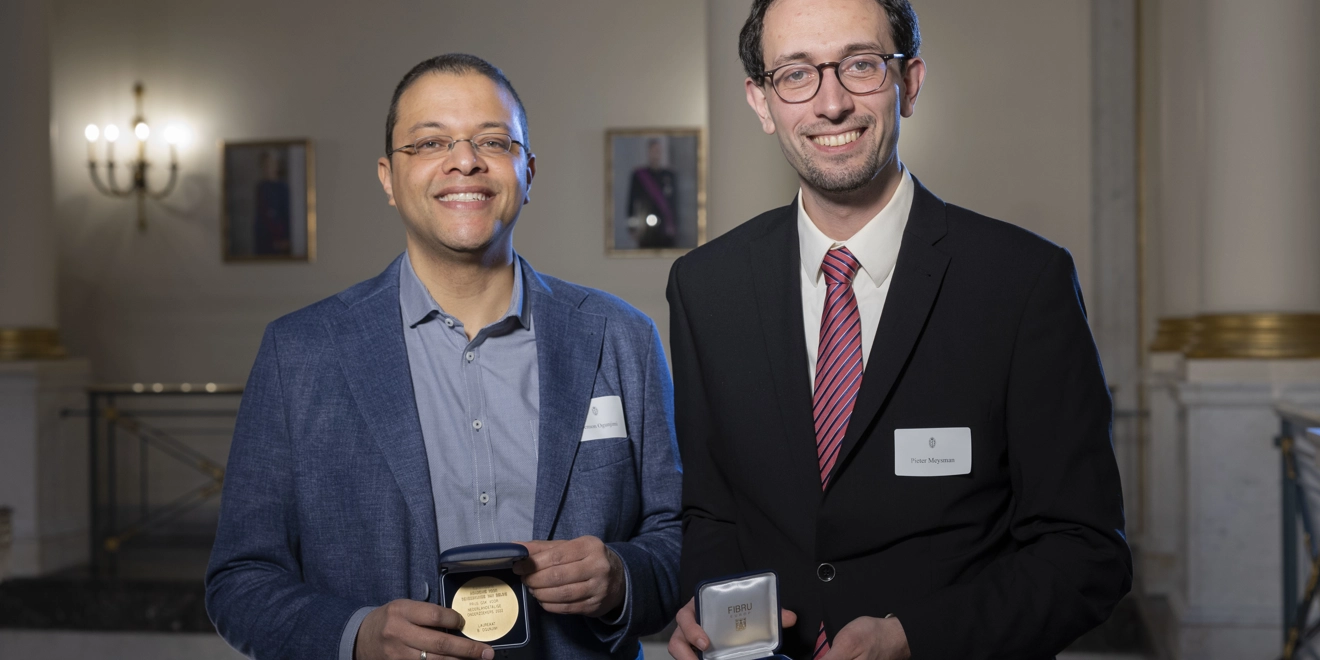 Les deux lauréats du prix GSK
